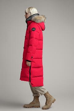 Chamarras Canada Goose Mujer México - Aldridge Abrigos Black Label Rojos MI7965102